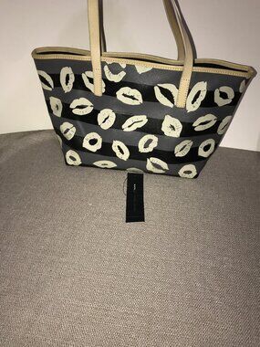 Marc by Marc Jacobs Kisses and Stripes Tote Bag